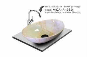 MCA-R-930 Marble Art Wash Basin