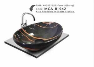 MCA-R-939 Marble Art Wash Basin